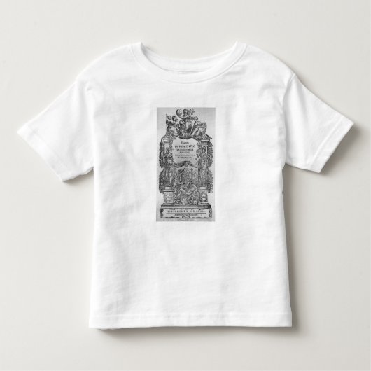 「Della Musica Anticaとdella Modernaのページ トドラーTシャツ (正面)