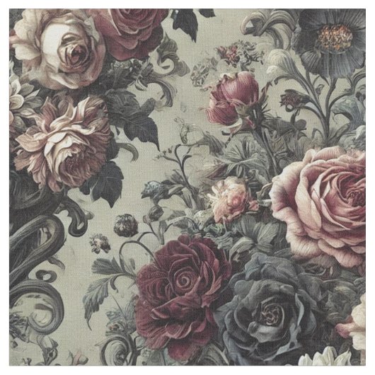 Dellamorte Dellamore - Gothic Statement Tile ファブリック (クローズアップ)