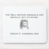 delphic E マウスパッド (正面)