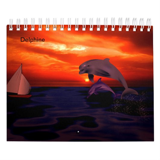 Delphin Kalender カレンダー (カバー)