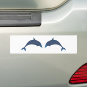 Delphine dolphins バンパーステッカー (車上)