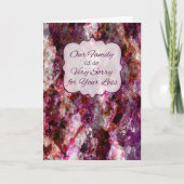 Delphine’s Light Sympathy Card カード (正面)