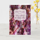 Delphine’s Light Sympathy Card カード (黄色い花)