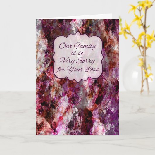 Delphine’s Light Sympathy Card カード (黄色い花)