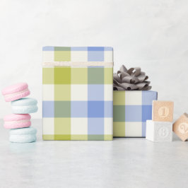 Delphinium Gingham - Wrapping Paper ラッピングペーパー