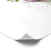 Delphiniums ポスター (角)