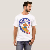 Delray Beachのラグビークラブの公式のギア Tシャツ (正面フル)