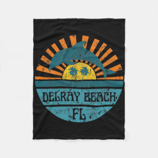 Delray Beach  フリースブランケット