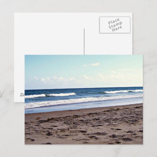 Delray Beach Coastal View ポストカード (正面/裏面)