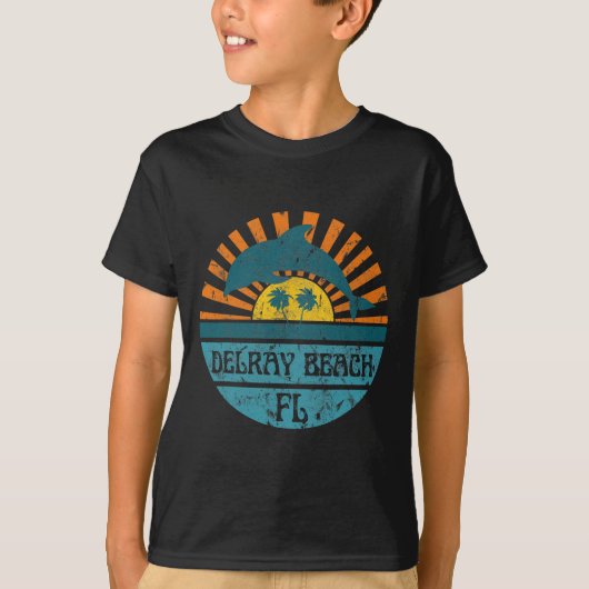 Delray Beach  Tシャツ (正面)