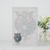 Delrickのゴシック様式文房具 便箋 (スタンド正面)