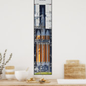 Delta IV Heavy with Orion ポスター (キッチン)