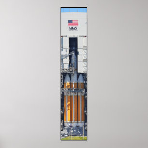 Delta IV Heavy with Orion ポスター