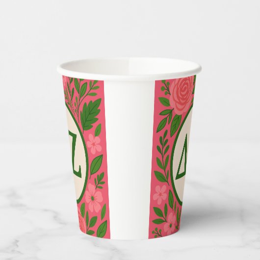 Delta Zeta 紙コップ (左)