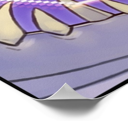 Deltarune - Jevil Graphic ポスター (角)