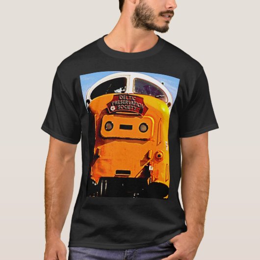 Delticイギリスのディーゼル列車(2) Tシャツ (正面)