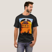 Delticイギリスのディーゼル列車(2) Tシャツ (正面フル)