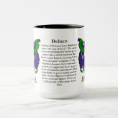 Deluca家族の紋章付き外衣 マグカップ (中央)