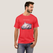 Deluehe ダムド クール アート ギフト ファン 友達 フリー tシャツ (正面フル)