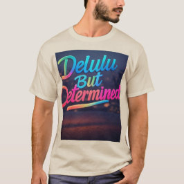 Deluluが決定されたグロー Tシャツ