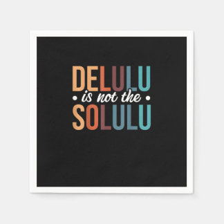 Deluluが話す、私聞 スタンダードカクテルナプキン