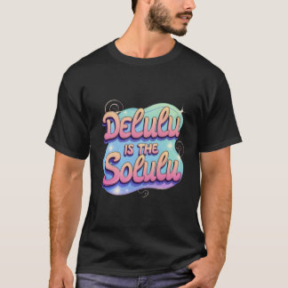 DeluluはSoluluのTシャツよくはしゃぐ- Y2Kインスパイア Tシャツ