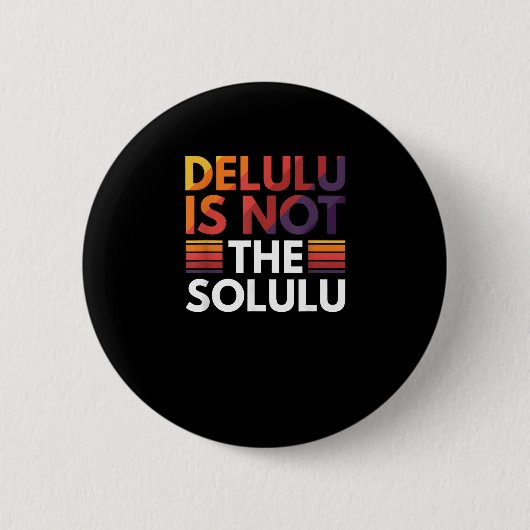 Delulu読み込み中…お待ちください 缶バッジ (正面)