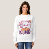 Delulu | ExDesigner | ハロウィン スウェットシャツ (正面フル)