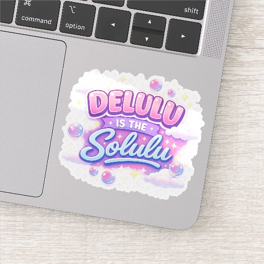 Delulu Is the Solulu – Cute Kawaii Aesthetic  シール (詳細)