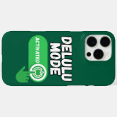 Delulu Mode Activated | 笑えるGen Zデザイン Case-Mate iPhoneケース (裏面 (横))