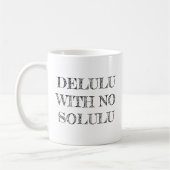 Delulu With No Solulu Anthony Albanese Albo コーヒーマグカップ (左)
