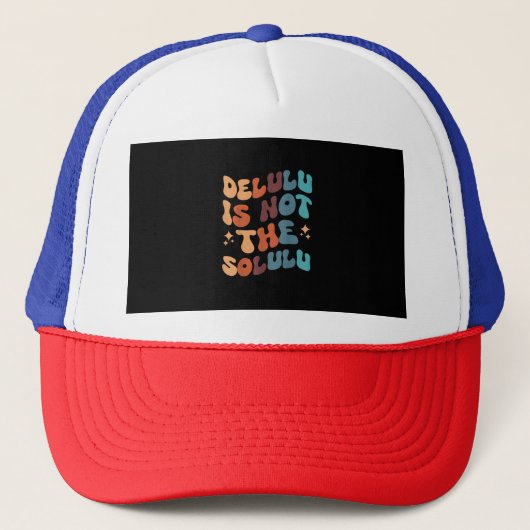 Deluluuが世界を動かす キャップ (正面)