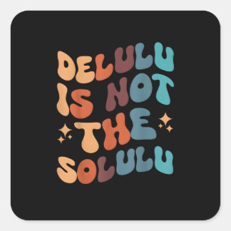 Deluluuが世界を動かす スクエアシール