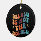 Deluluuが世界を動かす セラミックオーナメント (左)