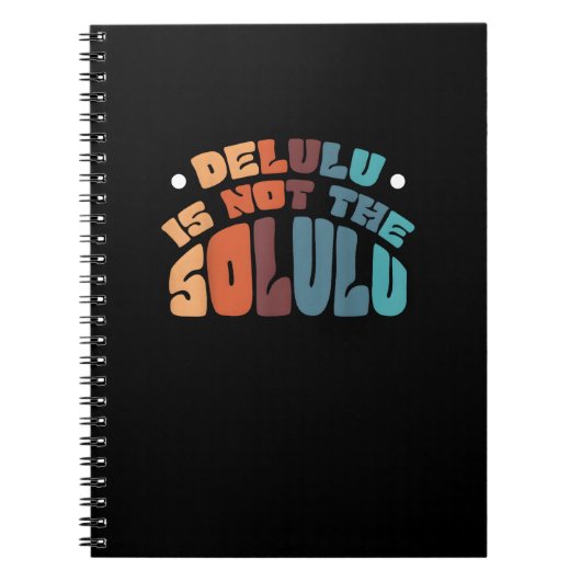 Deluluu Mindset、結実在果 ノートブック (正面)