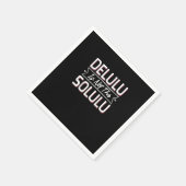 Deluluu Truluu来に スタンダードカクテルナプキン (角)