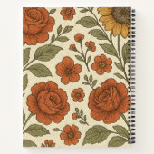 Deluxe Spiral Notebook ノートブック (裏面)