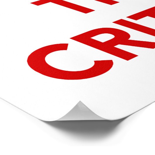 Demand Evidence and Think Critically ポスター (角)