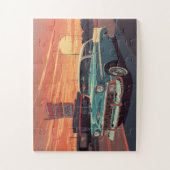 Dementia‑Friendly 1950s Drive‑In Puzzle ジグソーパズル (縦)