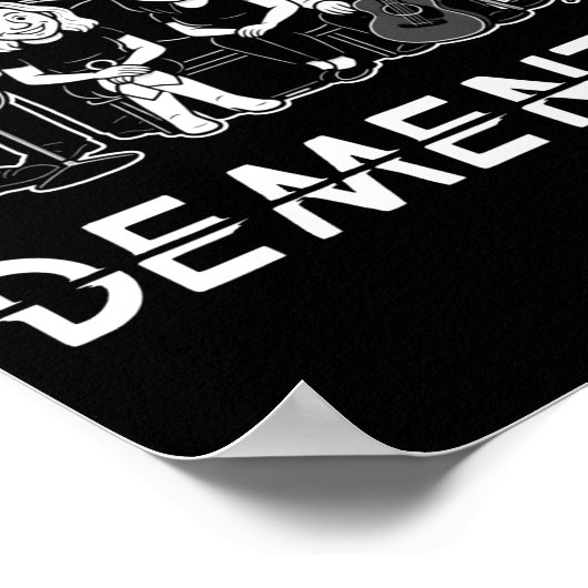 Dementia New Black _1  ポスター (角)