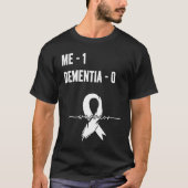 Dementia Survivor Dementia Awareness Support Recov Tシャツ (正面)