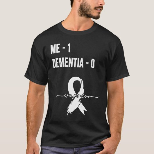 Dementia Survivor Dementia Awareness Support Recov Tシャツ (正面)