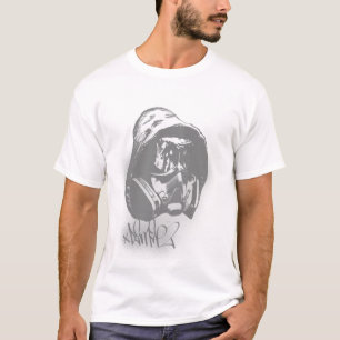 Demer株式会社のガスマスク Tシャツ