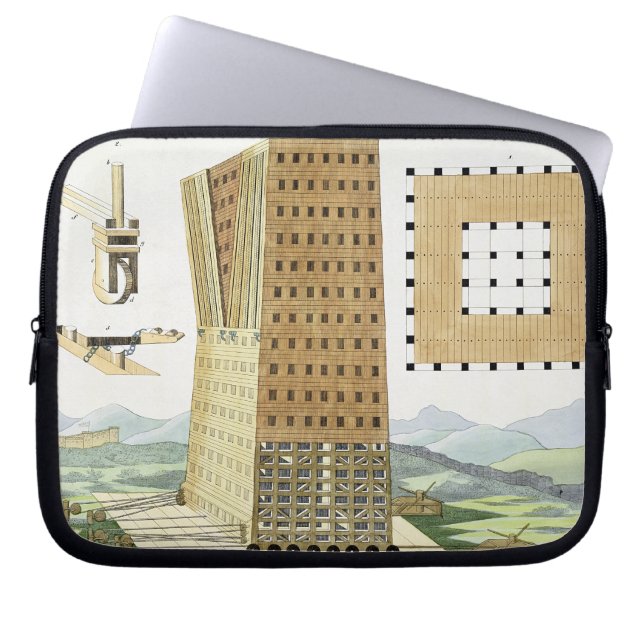 Demetrius Poliorcetes (336-283紀元前に)のタワーの間の ラップトップスリーブ (正面)