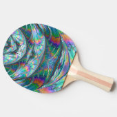 DEMI～パステル～オリジナルフラクタル～ピンポン～ 卓球ラケット (横)