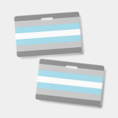 DemiBoy Flag バッジ (表裏)