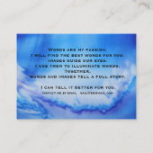 demigailの名刺 名刺 (裏面)