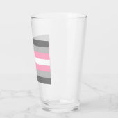 Demigirl国旗(デミガールプライド) (性別ID) タンブラーグラス (左)