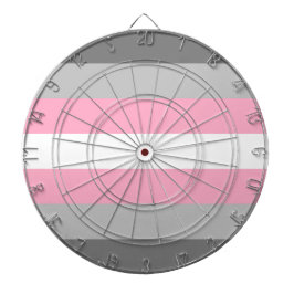 Demigirl国旗(デミガールプライド) （性別ID） ダーツボード