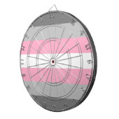 Demigirl国旗(デミガールプライド) （性別ID） ダーツボード (正面右)